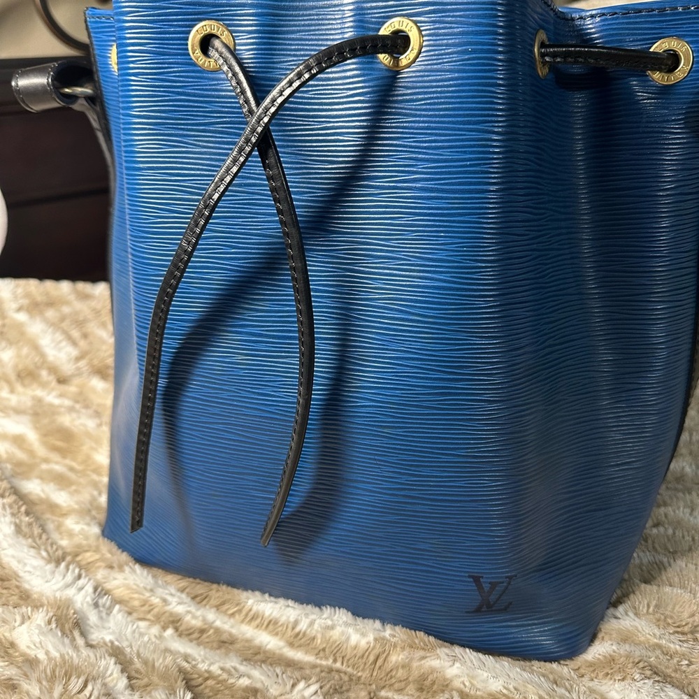 Louis Vuitton LV Blue Bucket Bag